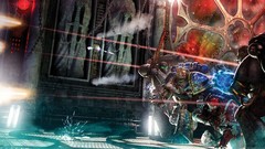 Science fiction Space Marines Ultramarines battles