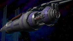 Science fiction spaceships Babylon