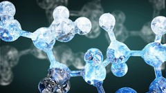 Science glass molecule DNA