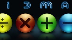 Science signs mathematics digital