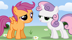 Scootaloo sweetie belle My