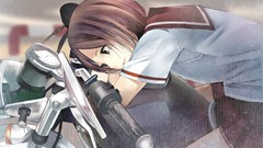 Scooters school uniforms short hair head down