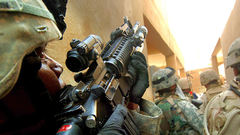 Scope soldiers Guns M16A4