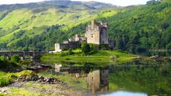 Scotland castle eilean donan