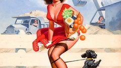 Scott pinups Jay Scott Pike