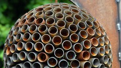 Sculpture iron tubing Art