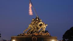 Sculpture statues iwo jima