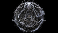 Sculptures skeletons guardians kris