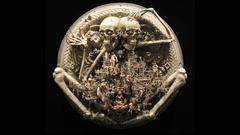 Sculptures skeletons kris kuksi