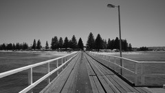 Sea Bridges skies jetty