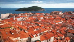 Sea croatia cities cityscapes dubrovnik skyscapes towns