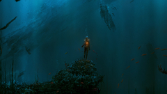 Sea Divers underwater fish artwork fantasy art