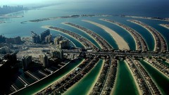 Sea dubai hotels archipelago The Palm Jumeirah man-made