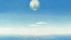 Sea fog surrealism paintings Earth artwork traditional art 