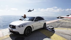 Sea Helicopters cars Infiniti FX vettel