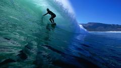 Sea nature beach town cape waves noordhoek