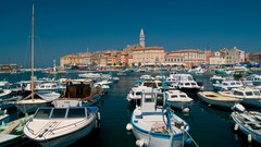 Sea nature croatia rovinj skyscapes towns Rovigno