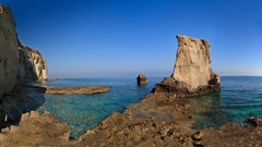 Sea nature panorama Italy italia Tropea