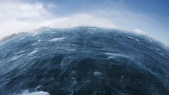 Sea nature water fisheye lens outdoors