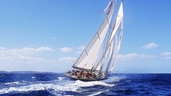 Sea ocean Boats sailing ships