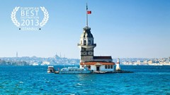Sea ships Turkey Istanbul Maiden's Tower european best