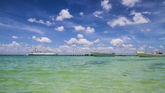 Sea sun ocean Beaches dominican republic Caribbean Sea