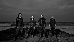 Sea water Music black and white band metal rocks monochrome 