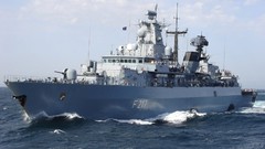 Sea water ocean ships Boats marine Navy fleet waves German 