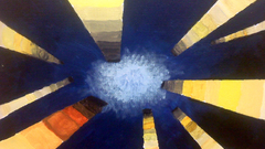 Seattle sculpture acrylics took