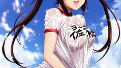 Sekirei gym uniforms wet