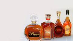 Self medication bottles drinks