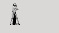 Semi nude The Beauty