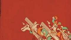 Semtex lace lime abstract