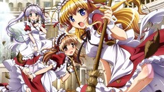 Sendou erika tougi shiro yuuki haruna fortune arterial akai 