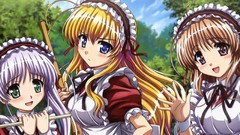 Sendou erika tougi shiro yuuki haruna fortune arterial akai 