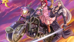 Sephiroth aerith by rakkirakki