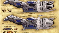Serenity firefly spaceships schematic