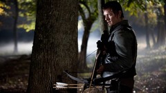 Serial norman reedus zombies forests Crossbow the walking dead 