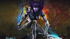 Sexy fantasy warrior girl