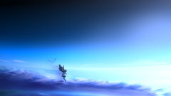 Shameimaru aya skyscapes anime