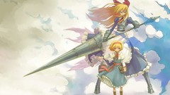 Shanghai anime girls touhou alice margatroid kitsune