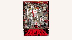 Shaun of the Dead zombies fan art Simon Pegg nick frost shaun