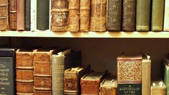 Shelves old books