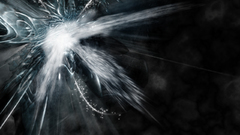 Shining star abstract etoile