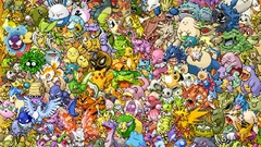 Shiny pokemon eevee Rhyhorn