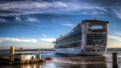 Ships HDR Photography princess cruises