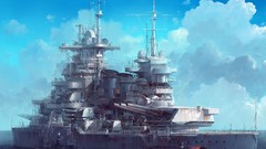 Ships machinery concept art artwork cannons Jaecheol Park