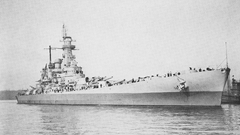 Ships monochrome historic vehicles battleships USS Washington