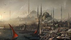 Ships port Turkey Istanbul assassins creed revelations 