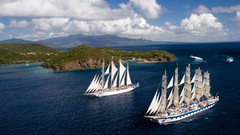 Ships sail sail boat